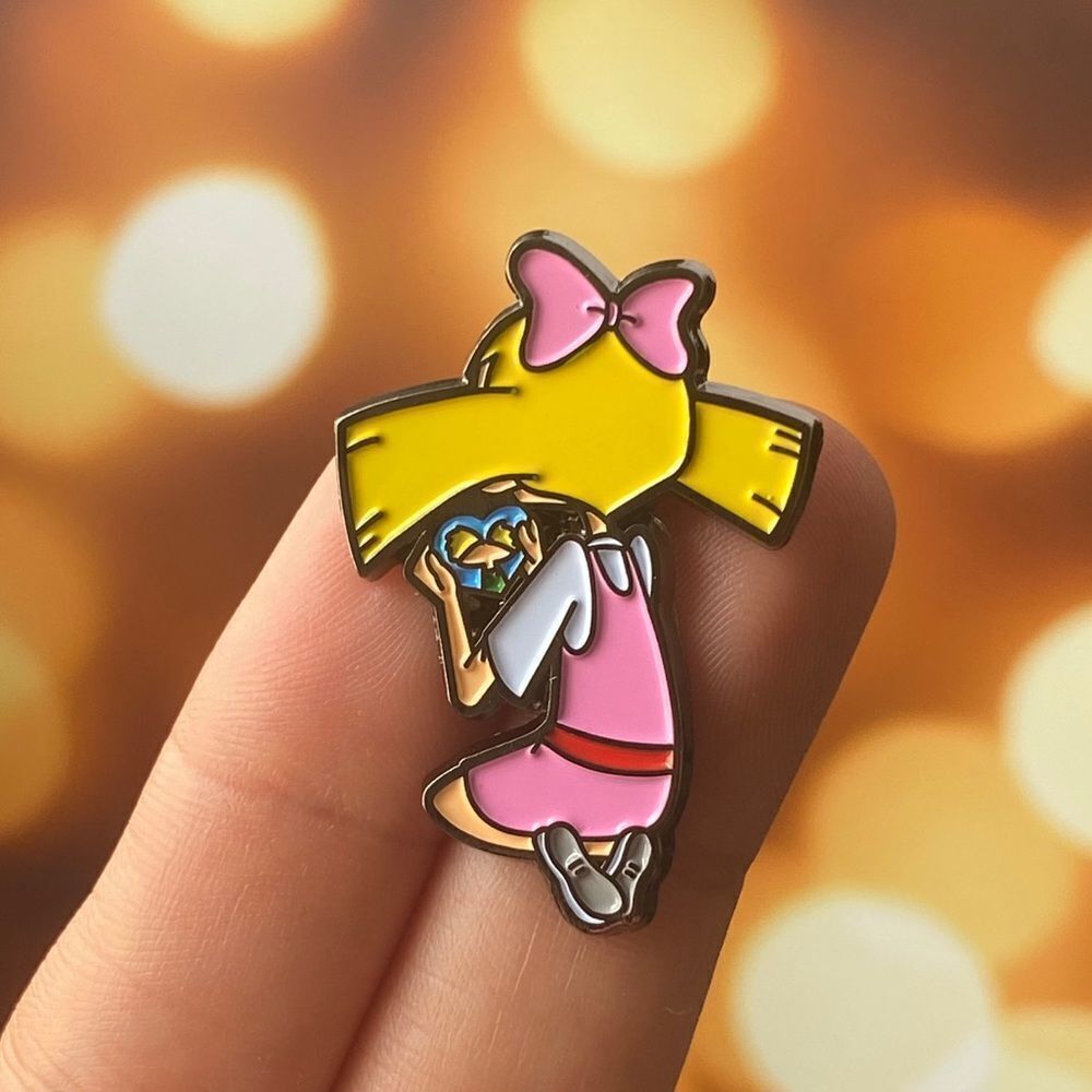Helga Hey Arnold! Enamel Pin/ Brooch